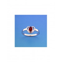 Ring lieveheersbeestje hart - 57306