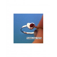 Ring lieveheersbeestje hart - 57307